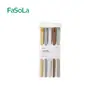 Palillos FaSoLa de aleación, un juego de alta gama, antibacteriano y resistente al moho para uso doméstico, con lindos diseños de dibujos animados, un agarre antideslizante y resistencia a altas temperaturas, con un par de palillos por persona