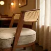 Madeira Maciça Design Simples Móveis Hóspede Restaurante Hotel Escritório de Vendas Quarto Modelo Cadeira de Jantar de Rattan Cadeira de Leitura Cadeira de Lazer