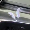 Enfeites para Carro com Borboletas de Strass Móveis para a Saída de Ar do Console Central do Carro, Acessórios Criativos para Carro Estilo Terapêutico