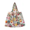 Bolsa de Compras Conveniente para Mujer Bolsa de Mamá Impermeable Grande Engrosada Nueva Bolsa de Compras Gran Capacidad Plegable Bolsa de Protección Ambiental