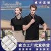 Camisa Polo de Piqué de Seda Popular en Transmisión en Vivo Ropa de Trabajo Impresión de Logo Personalizado Camisa Cultural de Manga Corta Corporativa Oem