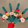 Pequeños Regalos Infantiles, Anillo a Presión Creativo, Pulsera de Peluche de Papá Noel, Anillo a Presión, Pequeños Regalos para Disfraces de Actividad de Jardín de Infancia