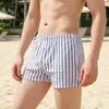Roupa Íntima Masculina de Alto Padrão, Cuecas Boxer Masculinas, Shorts de Quatro Cantos, Algodão Puro, Feito Sob Medida