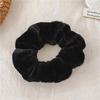 Estilo Coreano Nuevo Otoño e Invierno Felpa Anillo para el Cabello Intestino Grueso Imitación Terciopelo de Conejo Suave Cálido Peludo Cuerda para el Cabello Mujeres Accesorios para el Cabello