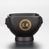 Cinnabasa Morado Barro Redondo Negro Marrón Arena Morada Taza de Té Pequeña para el Hogar Tetera Taza de Agua Tapa Vender Accesorios