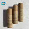 Fábrica de Shenzhen venta al por mayor lápiz labial tubo de papel Kraft completo 0.3oz 7G Desodorante caja cilíndrica de empuje inferior
