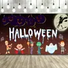 Amazon Nuevo Banner de Halloween Decoración de Fiesta del Festival Fantasma Cortina de Puerta Bandera Tela de Fondo para Bandera Se Puede Hacer