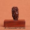 Venta al por mayor de fábrica de joyas de madera de azufaifo con forma de rayo, Maitreya, accesorios de bricolaje, llavero, hebilla, colgante, joyería, artesanías, regalos