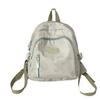 Mochila Feminina 2024 Nova Viagem Leve Pequena Mochila Feminina Bolsa de Ombro Lona Pequena Bolsa Infantil Meninas Bolsa de Viagem Primavera