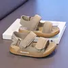 Sandálias Casuais Birkenstock com Velcro para Crianças Chegada Nova de Verão Sandálias de Praia para Meninos Sandálias Leves Confortáveis com Solado Macio