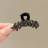 Pinza para el Cabello de Espiga de Trigo para Mujer, Pinza Lateral para Flequillo, Pasador para Recogido Parcial, Pinza de Tiburón, Accesorio para el Cabello Recogido Parcial Estilo Coreano