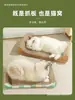 Tablero rascador para gatos comercial sin desprendimiento Cama para gatos Sofá integrado de cartón corrugado Grande Pequeño Redondo Vertical Gato