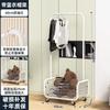 Perchero de Piso para Dormitorio, Perchero para Secado Móvil, Lujo Ligero Avanzado, Perchero de Esquina, Almacenamiento Nocturno, Estante para Almacenamiento de Ropa