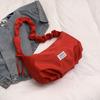 Bolso Baguette Nicho Transfronterizo para Mujer 2025 Primavera y Verano Nuevo de Alta Gama Bandolera de Un Hombro Bolso de Axila Nube Plisado
