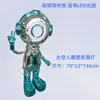 Escultura da Moda Famosa na Internet, Peça de Iluminação Decorativa para Casa de Luxo Leve, Luminária de Chão Grande de Astronauta Designer Feita à Mão