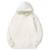 Nuevo Sudadera con Capucha de Algodón Grueso 420g Color Sólido para Hombre, Chaqueta Versátil de Forro Polar Anti-Pilling para Mujer