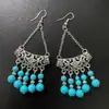 Brincos exóticos mais vendidos, ganchos de ouvido clássicos elegantes artísticos vintage, brincos versáteis com pingente de franja vazado da moda