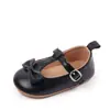 Nuevos Zapatos para Bebé de Hombre y Mujer Primavera y Verano Cuero Piel Suela de Goma Suela de Goma Zapatos para Bebé Transpirables Antideslizantes 0-1 Años