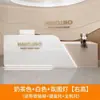 Mesa de escritório moderna simples balcão de caixa recepção salão de beleza armário de arquivos de alta qualidade recepção curva de luxo leve