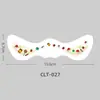 Nova Maquiagem Facial de Natal Adesivos Faciais Festa de Feriado Festa Tatuagem Facial Adesivos Faciais Transfronteiriços Europeus e Americanos Adesivos de Tatuagem Temporária