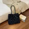 2026 Nova Bolsa de Mão Retrô Casual com Bolinhas Moda Bolsa de Ombro Único para Sob o Braço Bolsa Grande Capacidade para o Dia a Dia