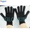 Guantes de transferencia de calor antideslizantes y antiescaldaduras para altas temperaturas, guantes antideslizantes de alta elasticidad, guantes negros con aislamiento térmico transpirables por sublimación.