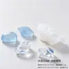 Molde de Silicone para Pingente de Resina DIY Pedra de Cristal Mineral Facetado Irregular Difusor de Aroma de Alto Brilho Pingente de Pedra Preciosa