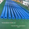 Tubo de isolamento vermelho decoração para casa aquecimento de água e ventilação material de isolamento 4 pontos 6 pontos 1 polegada ppr tubo de água isolamento algodão azul borracha tubo de plástico