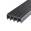 Perfiles de Plástico Extruido de PVC para Marcos de Ventanas y Puertas, Canaletas de Cableado de PVC, Ranuras para Tela, Rieles Deslizantes en Forma de Montaña, Perfiles de Plástico