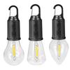 Lámpara de Tungsteno Retro Luz para Tienda de Campaña al Aire Libre Carga Tipo-C Luz para Mercado Nocturno Bombilla Atmósfera Navideña Luz de Fútbol