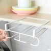 Estante para Copas de Vino Boca Abajo para Gabinetes, Creativo Estante Colgante de Hierro para Copas, Estante para Almacenamiento de Copas de Vino para Bar en Casa al por Mayor