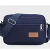 Bolso bandolera para hombre de lona, bolso de hombro, tamaño grande, color sólido, tela gruesa, bolso de hombro para hombre, duradero.