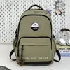 Mochila de alto valor grande capacidade bolsa de ombro dupla bolsa de ombro dupla casual da moda mochila para novos estudantes mochila de estudante com letras