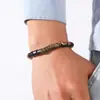 Pulseras de Pareja Retro Simples Versátiles Unisex Personalizadas Transfronterizas Europeas y Americanas Hechas a Mano con Cuentas
