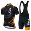 Conjunto de Ciclismo de Verano de Manga Corta para Comercio Exterior Transfronterizo, Edición de Equipo, Bicicleta de Montaña, Unisex, Cómodo