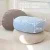 Cojín redondo minimalista estilo japonés, soporte lumbar, decoración del hogar de alta calidad, cojín de asiento de futón, cojín de asiento multifuncional para ventana de bahía de tatami