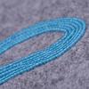 Calcedônia Azul-Marinho Escuro 2mm Semi-Acabado Acessórios para Joias DIY Materiais Contas Venda por Atacado Exquisite