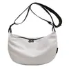 Bolsa Cruzada de Tela Oxford de Gran Capacidad Estilo Coreano para Mujer Versátil Tipo Bollo 2023 Nueva Moda Estudiante Bolso de Hombro