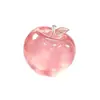 Pacote com 1 Brinquedo Squishy Maçã Rosa, Brinquedo de Apertar Fidget com Reação Lenta, Brinquedo de Alívio de Estresse e Descompressão para Crianças e Adultos