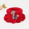 Bufanda de Bebé para Otoño e Invierno Conjunto de Cuello Cortavientos para Mujer Tejido Engrosado Lindo para Niños y Niñas Invierno Cálido Infantil