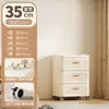 Armário de Armazenamento para Uso Diário Doméstico Roda Universal Gaveta Guarda-Roupa Armário Quarto Plástico Mesa de Cabeceira Transfronteiriço