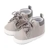 Sapatos Casuais para Bebê Estilo Coreano Primavera e Outono, Sapatos Leves para Crianças Pequenas de 0 a 1 Ano, Sapatos Simples para Pré-Caminhada para Meninos