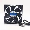 Ventilador USB de cabeça dupla DC5V 8025 para equipamentos de transmissão ao vivo, ventilador de resfriamento dedicado, desconto de atacado fabricante SJ