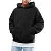 Moletom com Capuz Masculino Plush e Veludo Europeu e Americano para Outono e Inverno da Aliexpress Cross-Border Wish2025