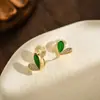 Pendientes de Clip para Oreja de Silicona Estilo Minimalista Frío Personalidad Forma de Corazón Zircón de Cobre Lujo Nicho de Gama Alta Coreanos y Japoneses Bobina de Mosquito