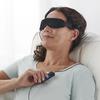 Mascarilla para Ojos Calefactora por Radio, Estilo Gafas de Natación Negras, Ajuste de Temperatura de Tres Niveles, Calefacción de Fibra de Carbono, Mascarilla para Ojos Calefactora por USB, Bloqueo de Luz
