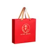 Ponto Vermelho Branco Cartão Glitter Mel Caixa de Presente Vazia Caixa Vazia High-End Ninho de Pássaro Janela Universal Caixa de Embalagem para Presente Atacado