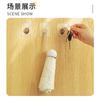 Ganchos transparentes sin rastro para baño, ganchos fuertes sin perforaciones para pared de cocina y baño, ganchos adhesivos para detrás de la puerta para ropa y sombreros, suministros de almacenamiento