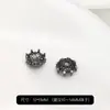 Estrella de cinco puntas de oro 14K que conserva el color, toro de circonita, hecho a mano, pulsera de cristal DIY, borla con cuentas, accesorios para sombrero de flor