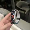 Venta al por mayor de fábrica Nuevo Aplicable Xiaomi Mi Band 3456789 Generación NFC Universal Silicona Magnético Transparente Carcasa Correa de Muñeca de Liberación Rápida